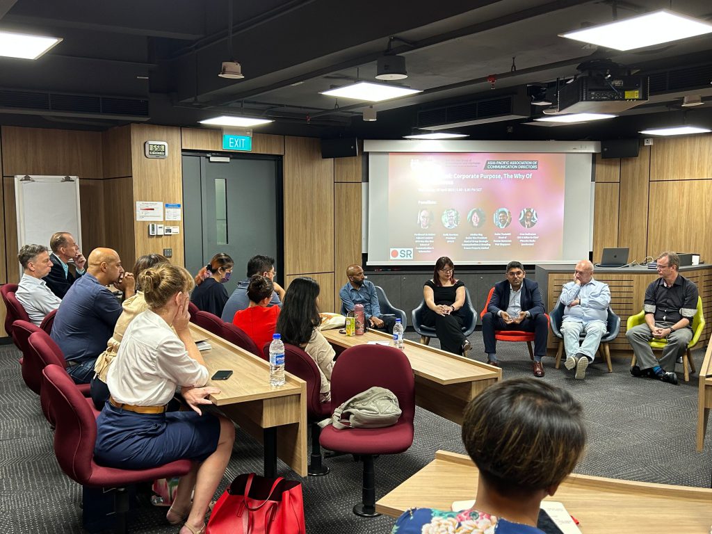 NTU-APACD Panel Summary: Corporate Purpose, The Why of Your Business